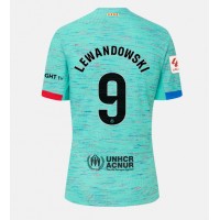 Camiseta Barcelona Robert Lewandowski #9 Tercera Equipación 2023-24 manga corta